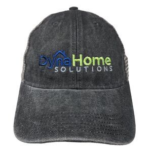 Dyna Home Solutions Snapback Mesh Back Trucker Hat Gray One Size Legacy